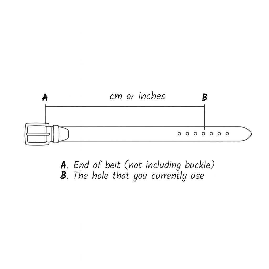 Dark Brown Leather Belt – 40 mm – Handmade in Australia – Custom Size