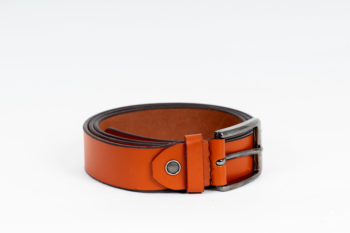 Tan Leather Belt – 35 mm – Handmade in Australia – Custom Size