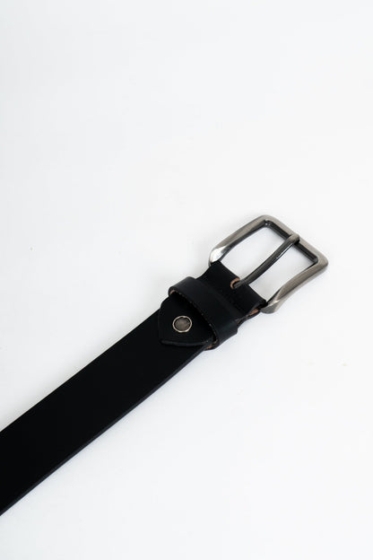 Black Leather Belt – 40 mm – Handmade in Australia - Leather Guy