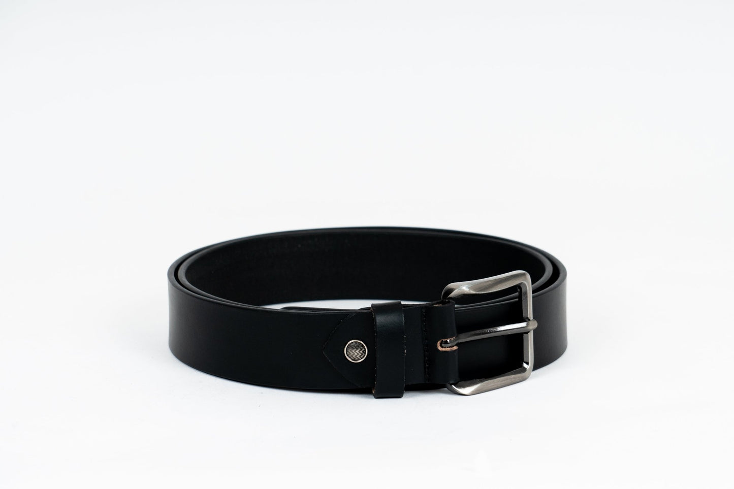 Black Leather Belt – 40 mm – Handmade in Australia - Leather Guy
