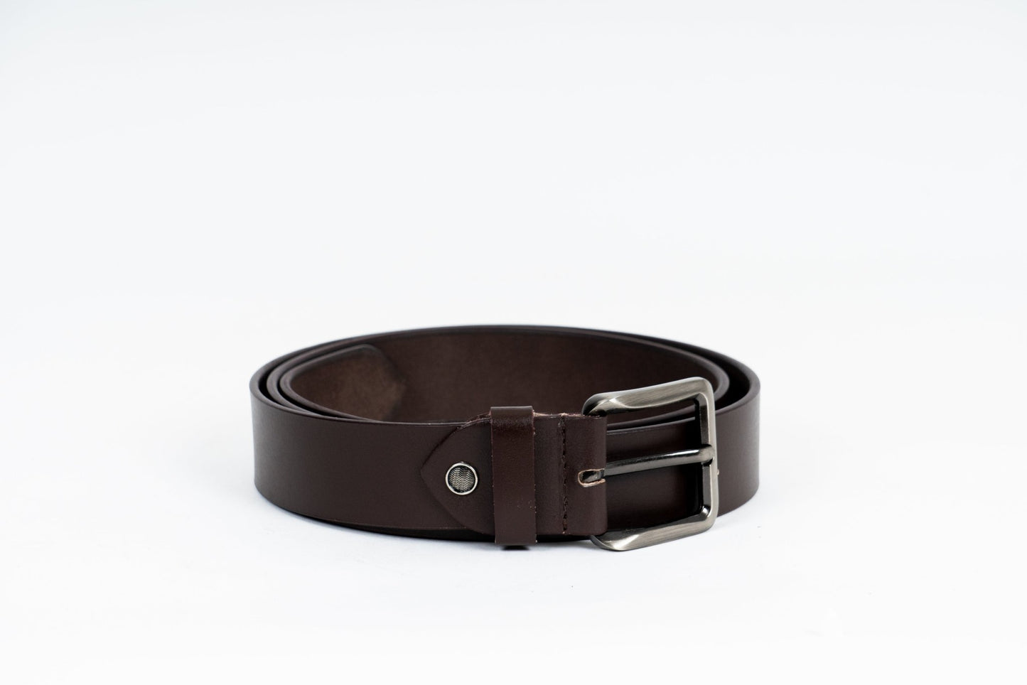 Dark Brown Leather Belt – 40 mm – Handmade in Australia - Leather Guy