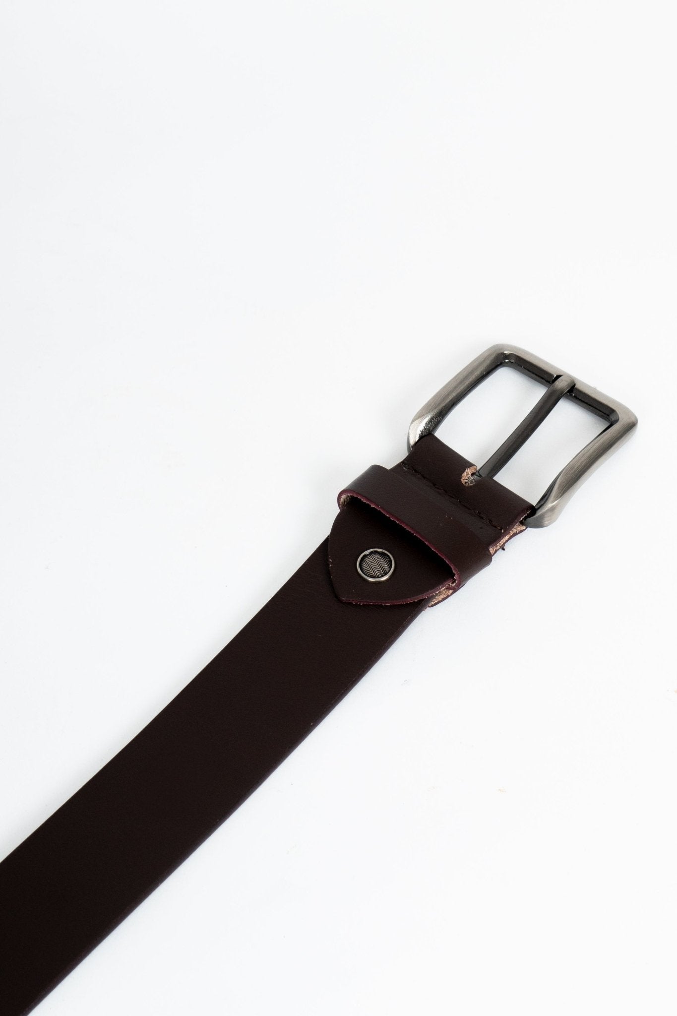 Dark Brown Leather Belt – 40 mm – Handmade in Australia - Leather Guy